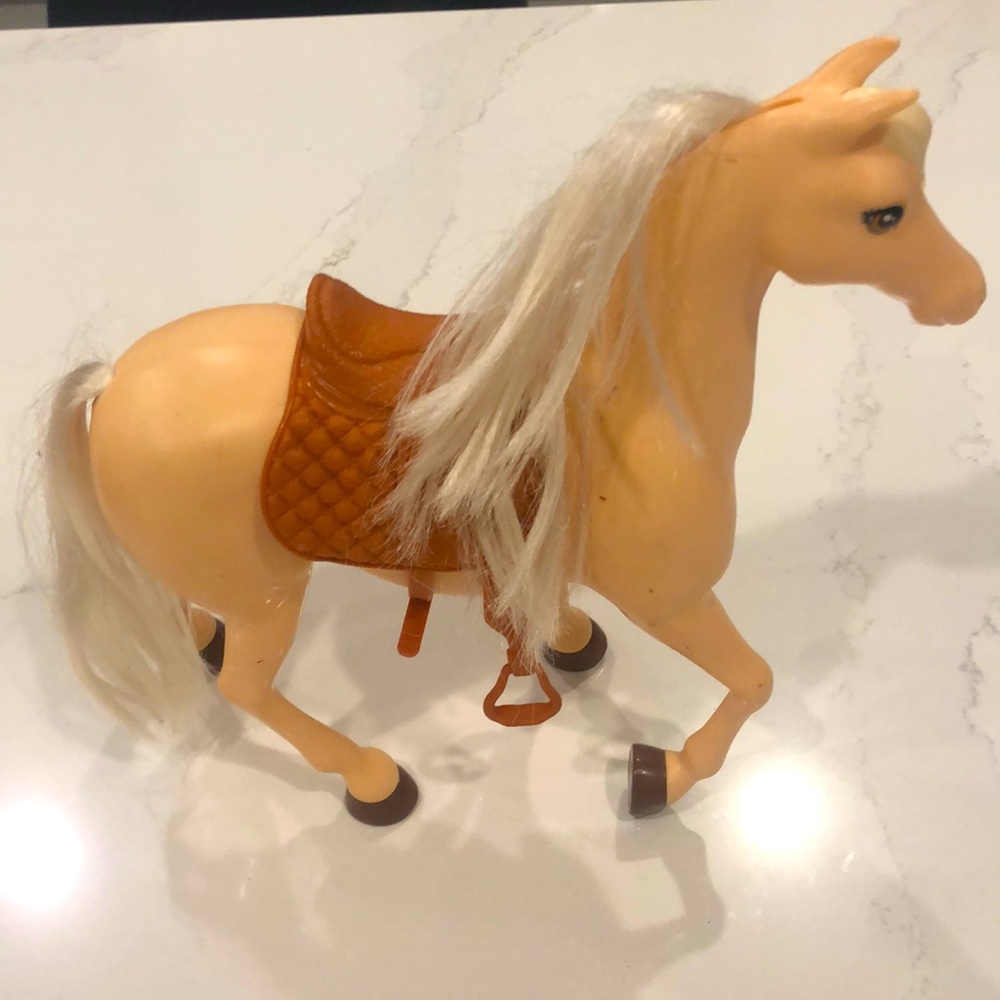Barbie Horse with Saddle